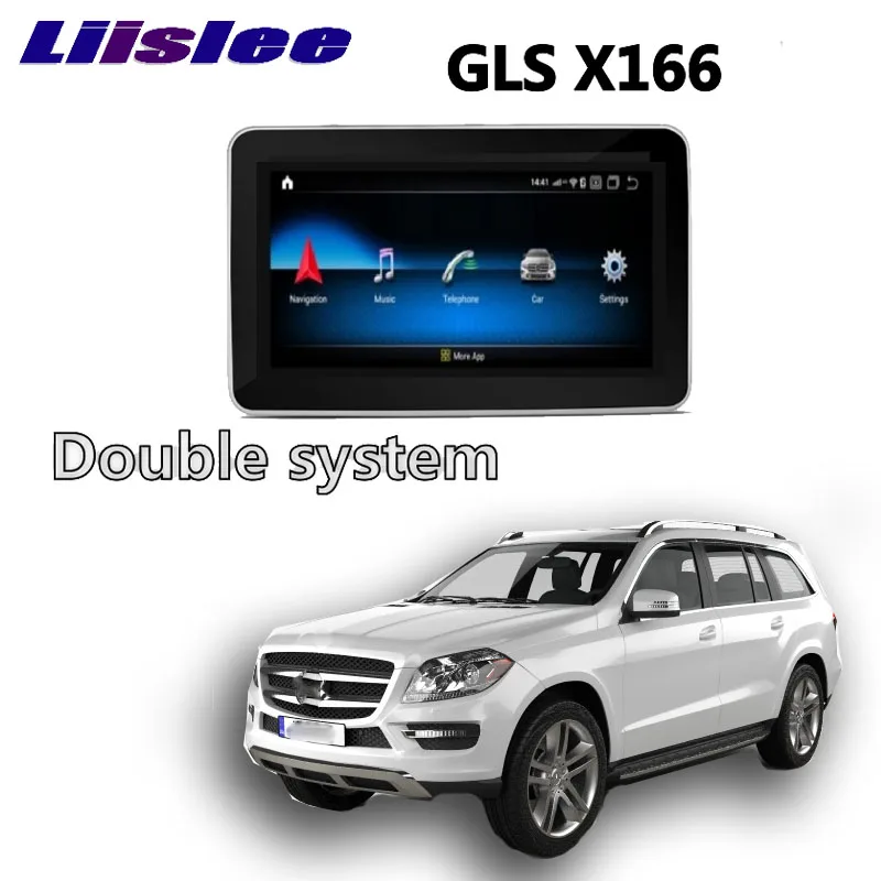 Автомобильный мультимедийный плеер для Mercedes Benz MB GLC Class X166 GLS63 AMG 2013 2014 2016 2017 2020 CarPlay