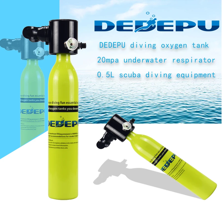 

DEDEPU MINI diving oxygen tank portable diving equipment scuba diving emergency oxygen cylinder