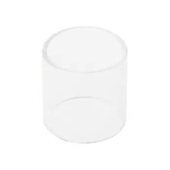 

2 Pc Clear Color Straight Glass Tube Transparent Pyrex Glass Tank for IJOY Maxo V12