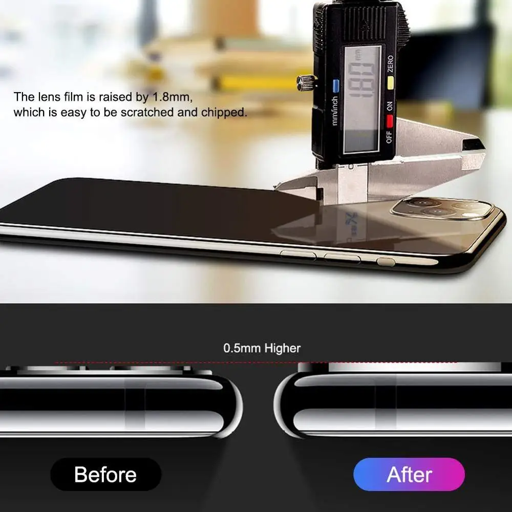 Задняя крышка для объектива камеры Защита экрана iPhone 11 Pro Max 2019 защитная пленка из
