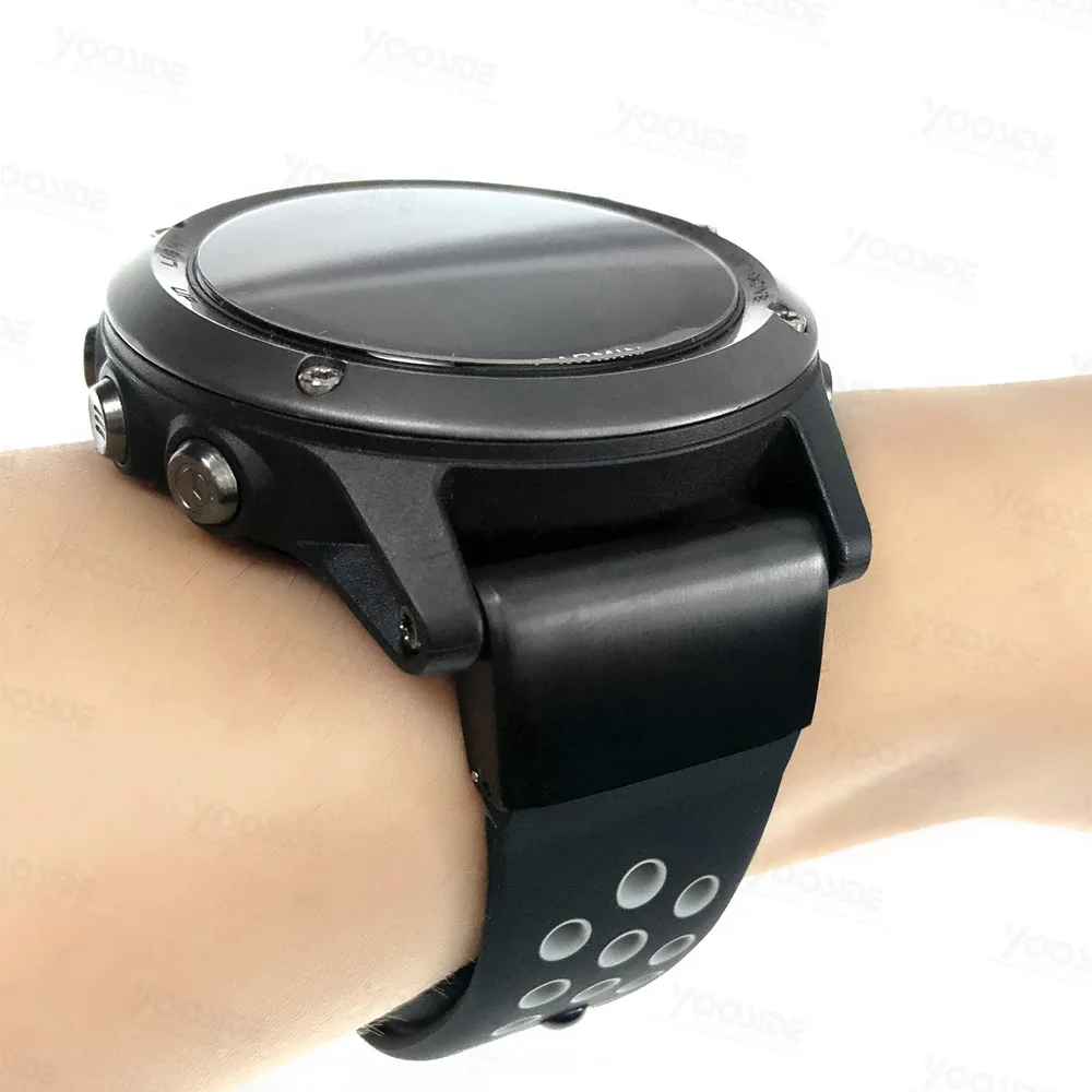 Спортивный силиконовый ремешок YOOSIDE Fenix 6X для наручных часов 26 мм Garmin 3/Fenix 3 HR/Fenix 5X/5