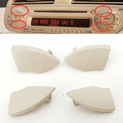 Brand New For500 Radio Cd Button Trim Mold Cover Removal 4pcs Durable And Practical