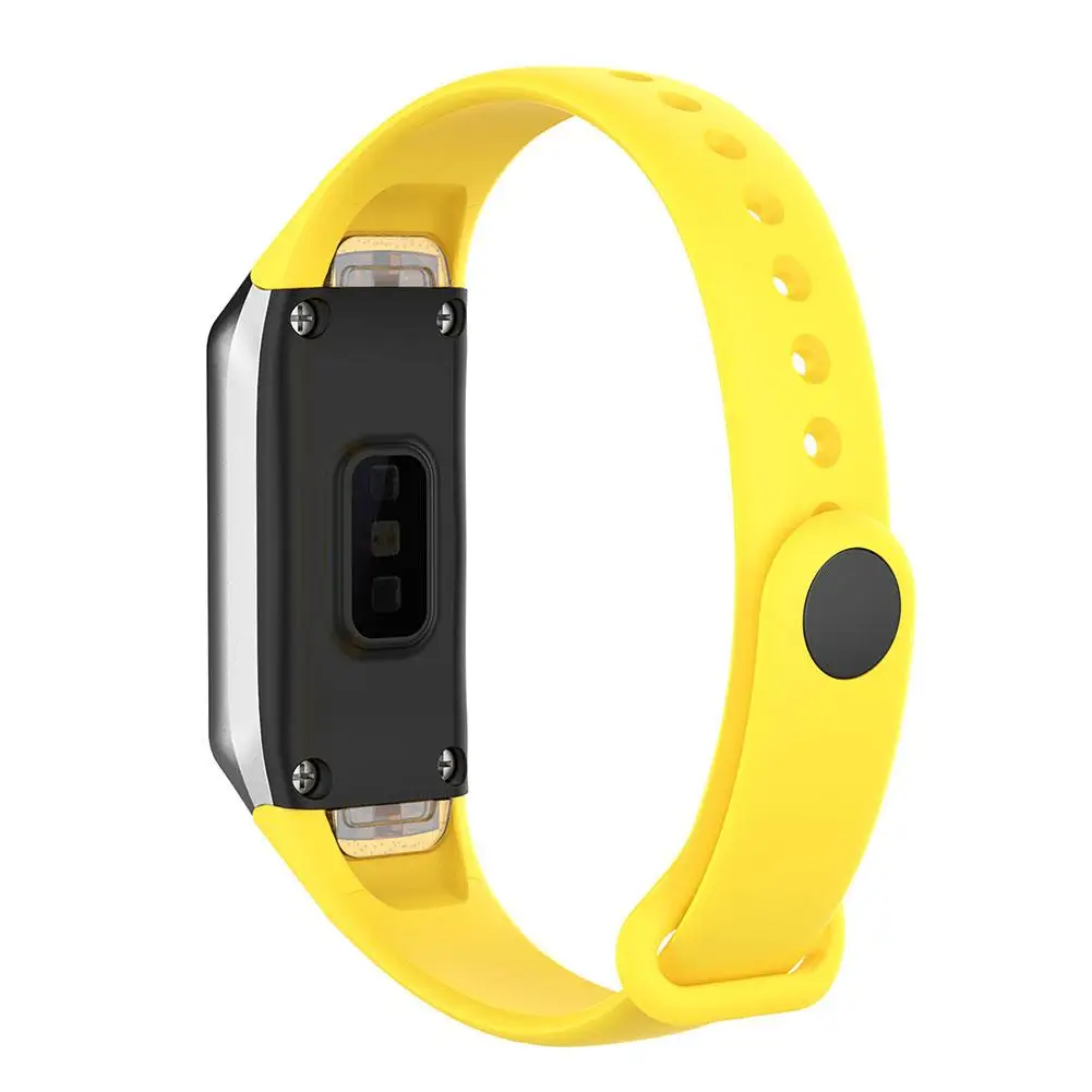 Силиконовые спортивные часы ремешок на запястье ремешок для samsung Galaxy Fit SM-R370 смарт-браслет Ремешки для наручных часов аксессуары