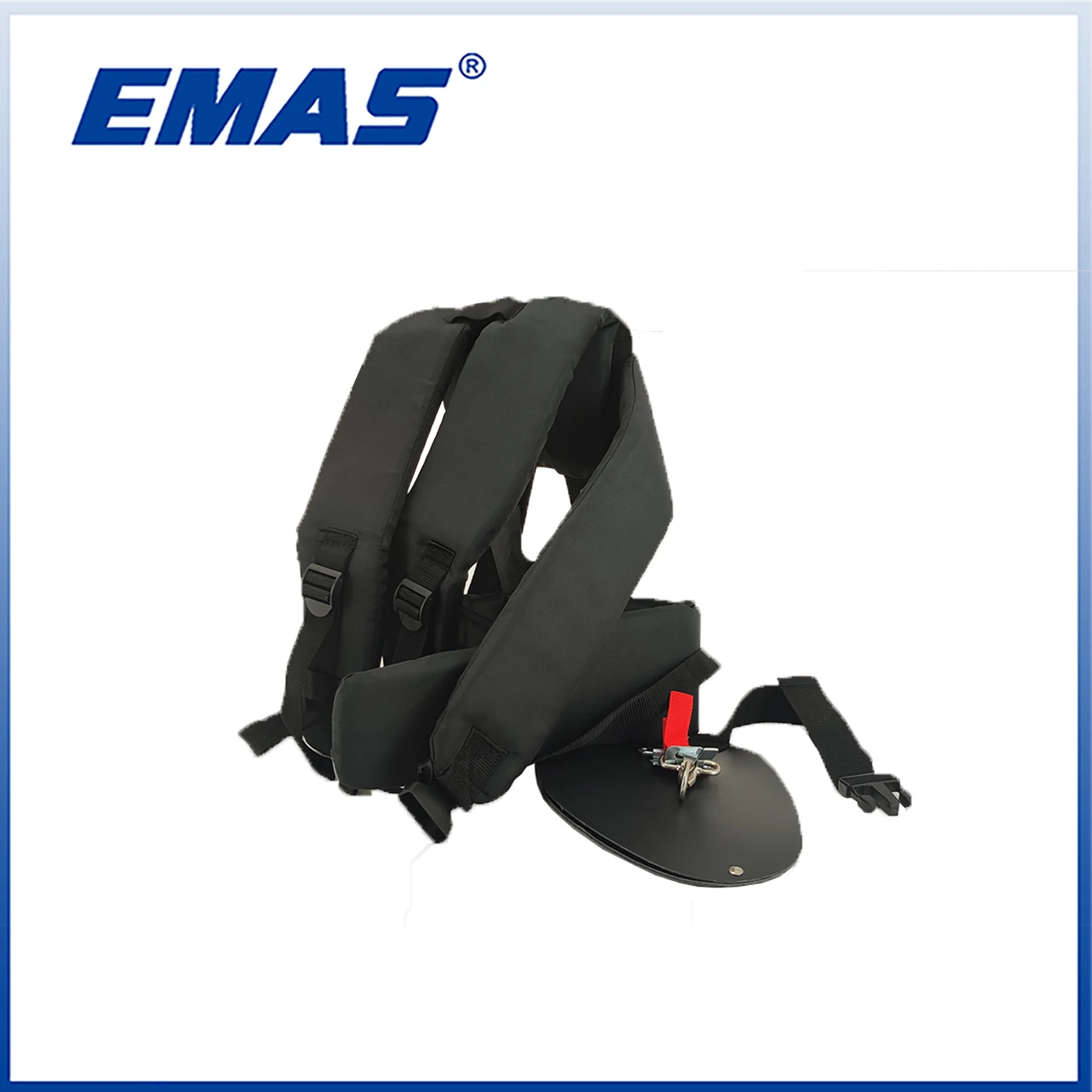 Adjustable Double Breasted Shoulder M-shaped Harness Strap Strimmer For Weed Eater Brush Cutter Mower Trimmer Padded Belt with G |