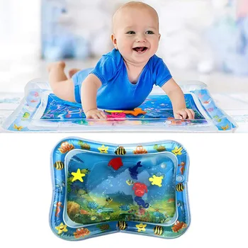 

Lovely Tummy Time Water Play Mat Newborn Boy Girl Toddlers Toys for 3 Months and Up Cushion Pad Summer Toy