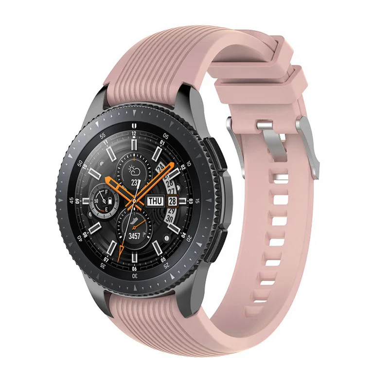 Силиконовый спортивный ремешок для Samsung Galaxy Watch SM R805 Galaxy/Fitbit Versa браслет 46