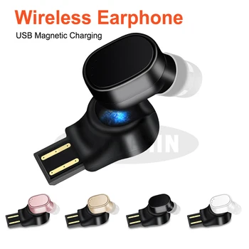 

NEW Mini Wireless Bluetooth Earphone Stereo Sport Headset For iPhone XR X All Smart Phone With Microphone