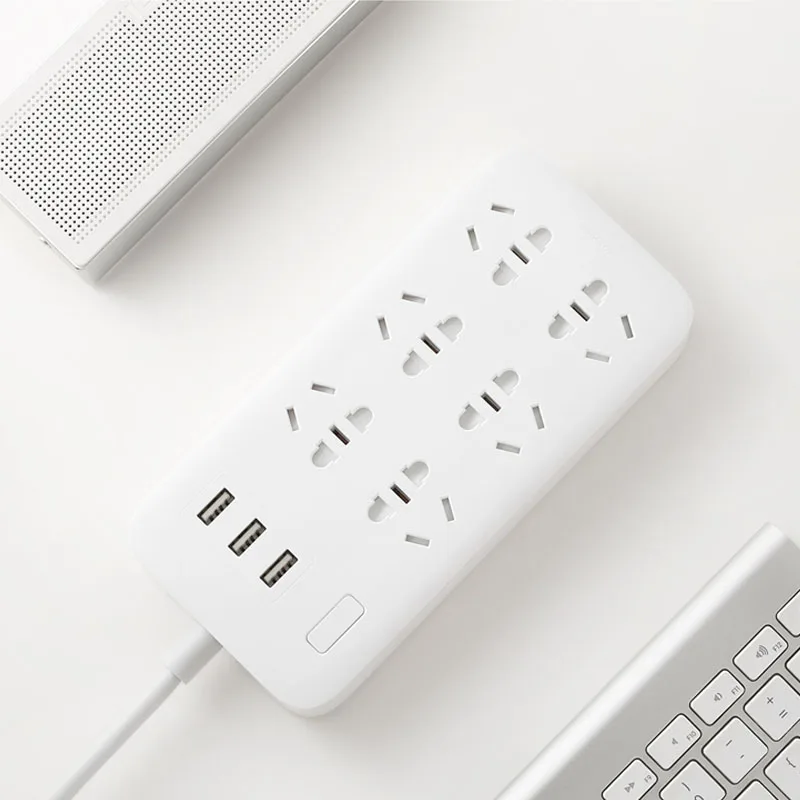 Xiaomi MIJIA WIFI умная розетка zigbee Беспроводной пульт дистанционного управления кабель
