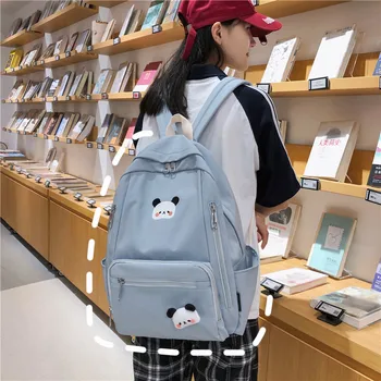 

Schoolbags for young men and women backpack female student campus casual school bag Korean girls backpack Women's backpack
