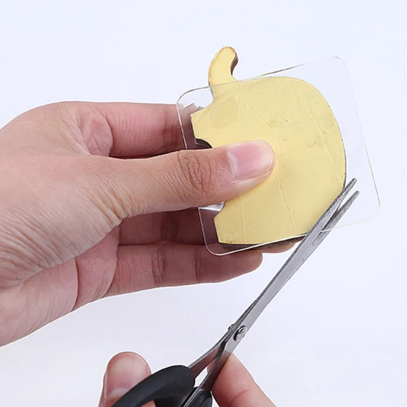 10 шт. квадратные прочные липкие двухсторонние захватывающие накладки без следа