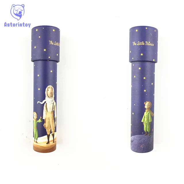 20cm the little Prince Rotating Kaleidoscopes Rotation Adjustable Fancy Colored World Baby Toy Children Autism Kid 1