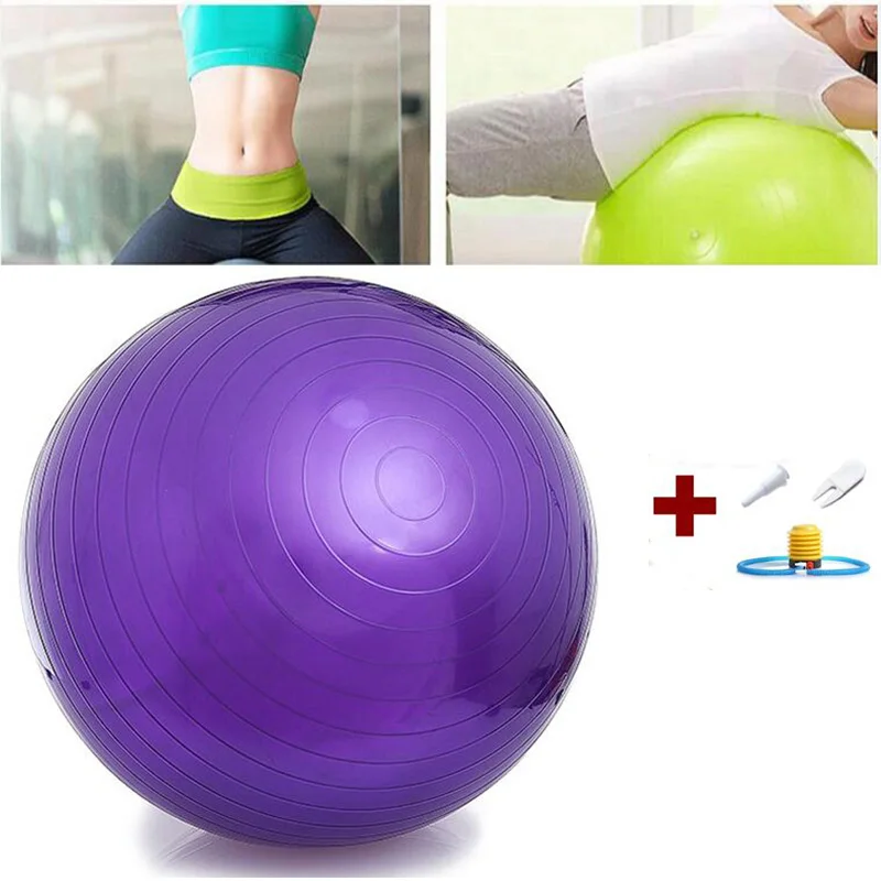 

Yoga Ball Pilates Fitness Gym Balance Ball Gymnastic Pregnant Woman Delivery Exercise Fitness Midwifery PVC Ball 55/65/75cm