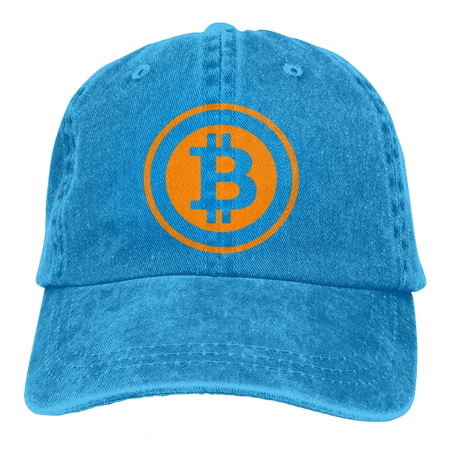 Unisex Adult Cowboy Hat Bitcoins Logo 