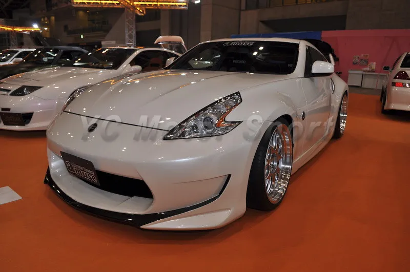 2009-2012 Nissan 370Z Z34 Amuse Style FRP Front Bumper with FRP Lip (11)