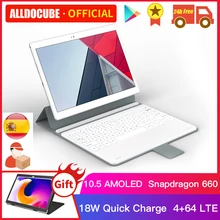 Alldocube X Neo Snapdragon 660 4GB RAM 64GB ROM 10.5 Inch Super Amoled Android 9.0 Dual 4G LTE Tablet