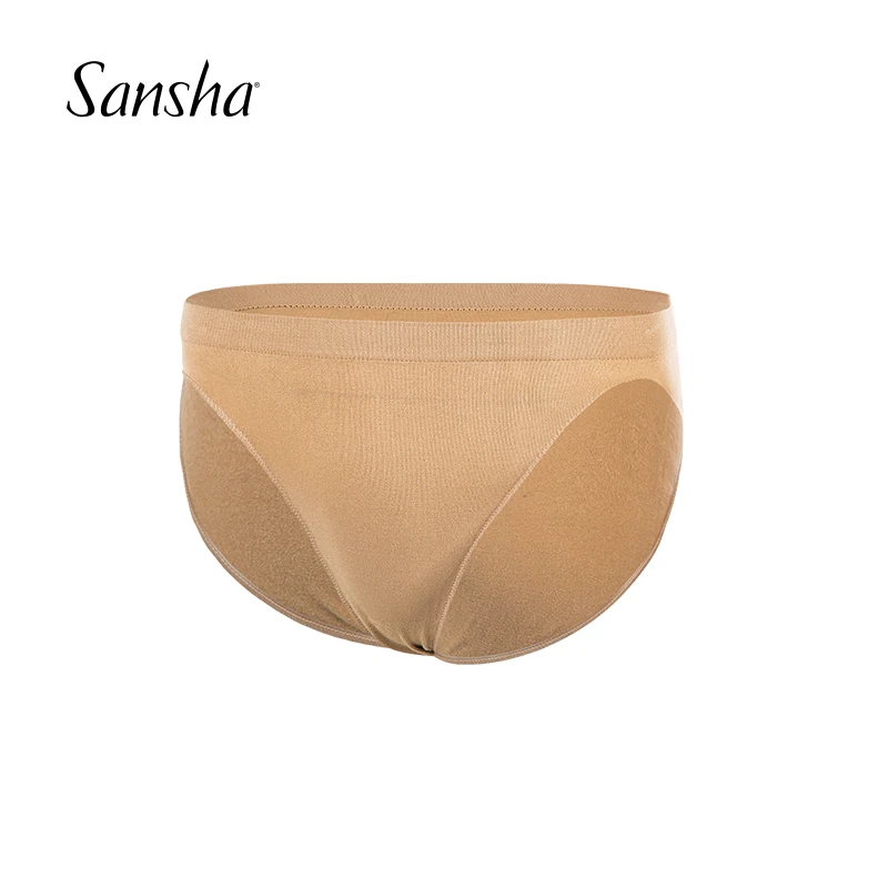 Sansha Girls Ballet Dance Underwear Nude Underpants Lingerie Gymnastics  Bottom Ballerina Safety Panties Daily Briefs 66AH0002N