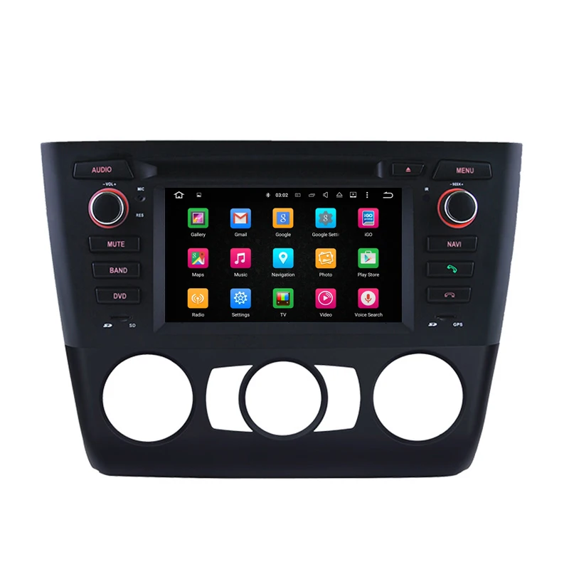 Best NAVITOPIA 4G RAM 64G ROM Octa Core Android 9.0 Car Multimedia DVD Player For BMW E81/E82/E88 1 Series 2004- 116i 118i 120i 130i 6