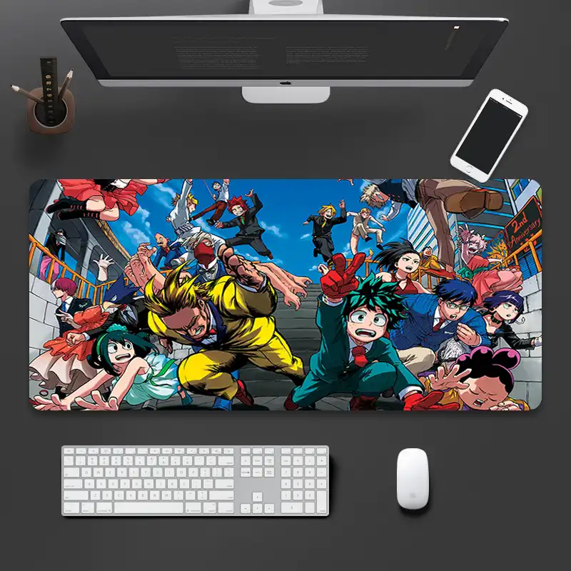 ホット冷血男の子アニメマウスパッド有線マウスパッドアニメ男の子デスクマウスマットコンピュータキーボードプレイマットxxl 900x400クッション マウスパッド Aliexpress
