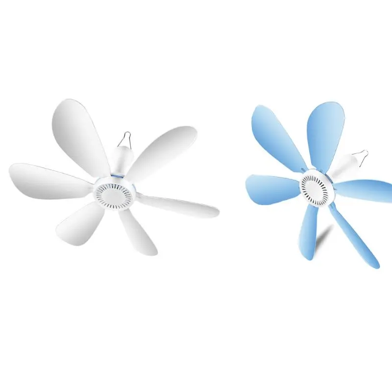 

AC 220V 20W 6 Leaves One Speed 16.5" Ceiling Fan mini Fan Dormitory Hanging fan with 1.8m Power Cable On Off Switch