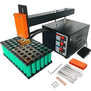 

JST Pulse Spot Welder Machine 18650 Lithium Battery Spot Welder 3KW High Power Will Not Trip The Battery Welding Thickness 0.2mm