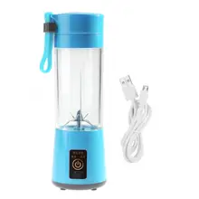 Апельсиновая соковыжималка 350-400 мл Портативный USB Перезаряжаемые пластиковая соковыжималка для фруктов соковыжималка, блендер