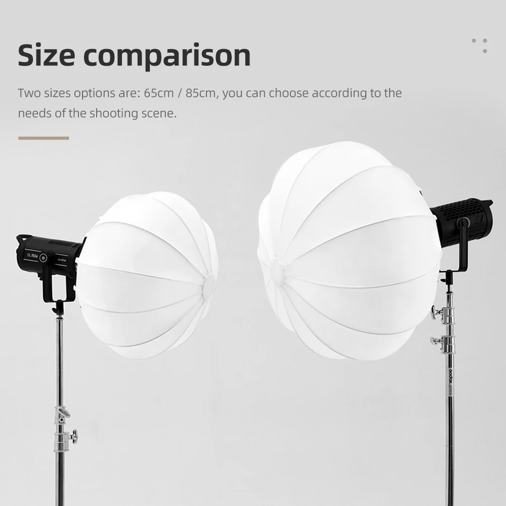 Godox CS-65D 65 см или CS-85D 85 фонарь складной быстроустанавливаемый портативный Круглый