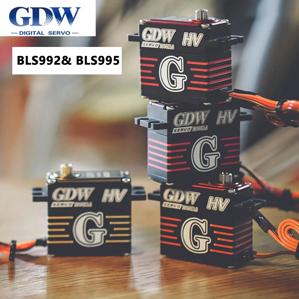 GDW BLS992HV BLS995HV Digital Servo CCPM Standard Size Digital Metal