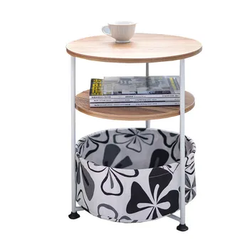 

Multi-functional creative personality, a few rounds of a few round coffee table, storage room, bedside storage rack LL1121035