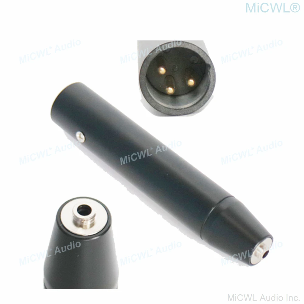 Microfone de Lapela Microfone de Lapela de 10m para Sennheiser ew sem Fio com Adaptador de 3.5mm para 3 Micwl Phantom Power de 10m para Sennheiser Pinos r8 Xlr - Image 4