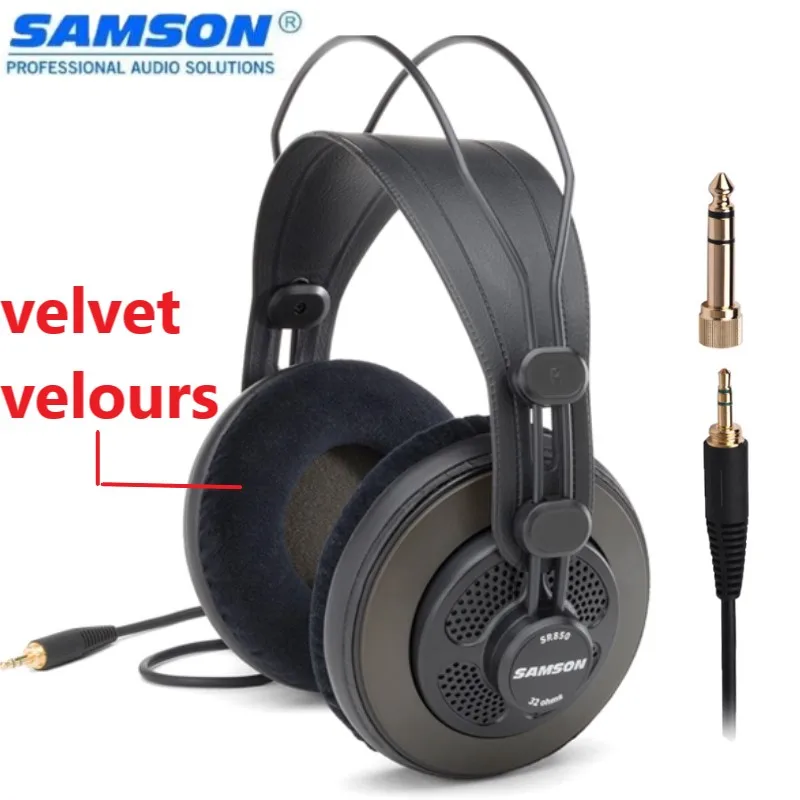 SAMSON SR850 студийные наушники с монитором динамическая гарнитура полуоткрытые для