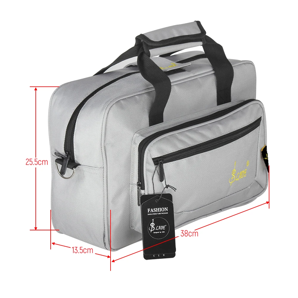 

Universal Oboe Clarinet Soft Carrying Bag Backpack Case Sponge Padding with Shoulder Strap