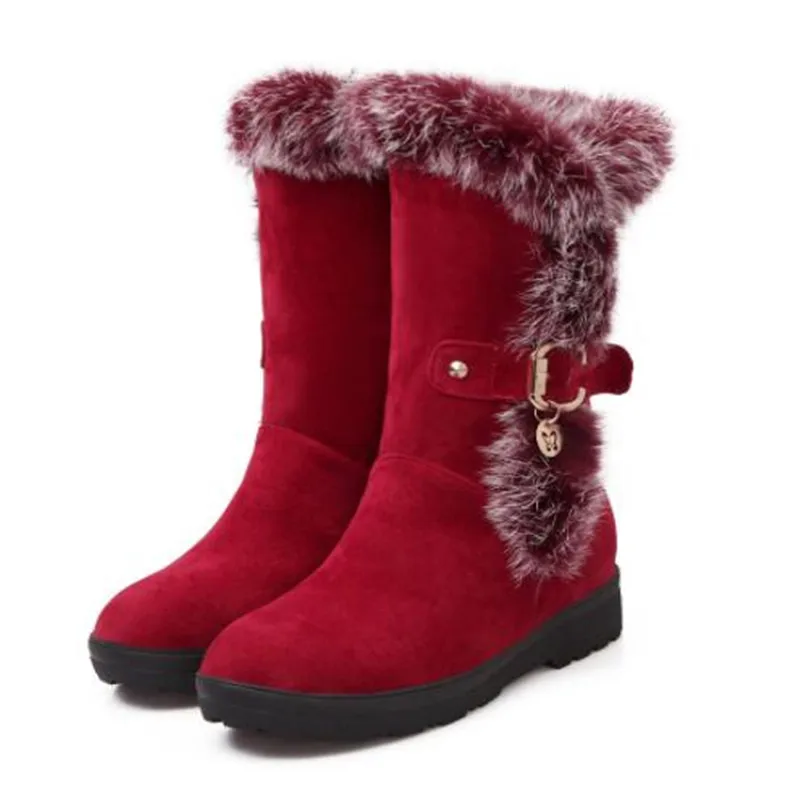 New women boots comfortable warm lightweight breathable warm casual models non-slip wear-resistant sneakers design women boots - Цвет: 01