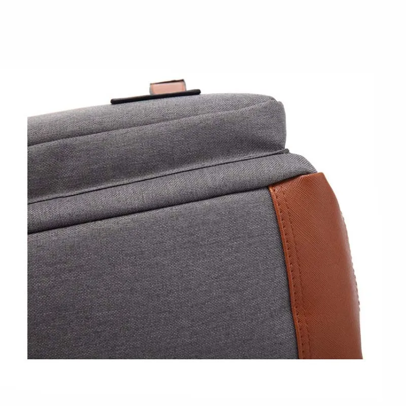 Chuwanglin модный 1" рюкзак для ноутбука, повседневные винтажные школьные сумки, водонепроницаемые простые Стильные мужские рюкзаки A091801