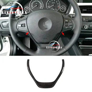 

For BMW 3 Series 320i 2016-2018 1pc Carbon Fiber Color Steering wheel Strip Trim