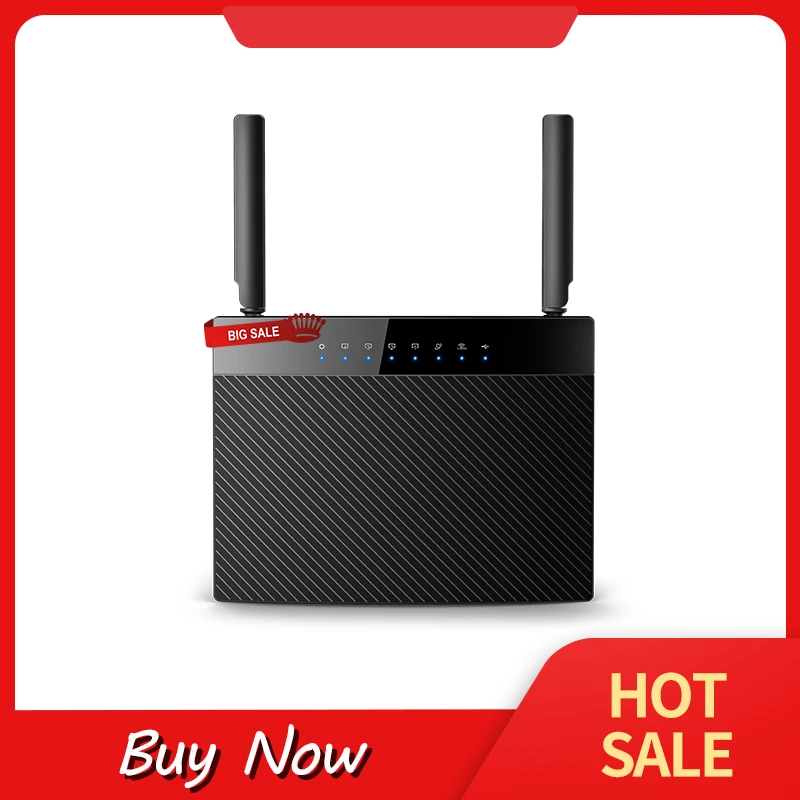 

GLC9 AC1200M Gigabit Wireless WiFi Router with 2.4Ghz/5.0Ghz High Gain Antenna Home Coverage Dual Band VPN Router,Easy Setup
