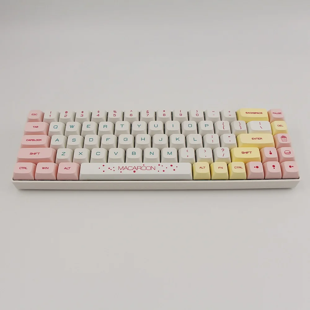 129 Key PBT Keycap DYE-SUB XDA Profile Macaron Keycap Theme  Personalized Minimalist Keycap For Mechanical Keyboard MX Switch