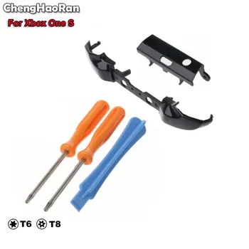 

ChengHaoRan LB RB Button Bumper Replacement Trigger Buttons for Xbox One S Slim Controller+T6&T8 Screwdriver Cowbar Tool