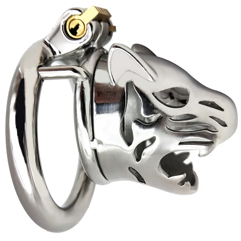 304 Stainless Steel 3 Size Bird Cock Cage Lock Adult Game Metal Male Chastity Belt Device Penis Ring Sex Toys For Men | Красота и