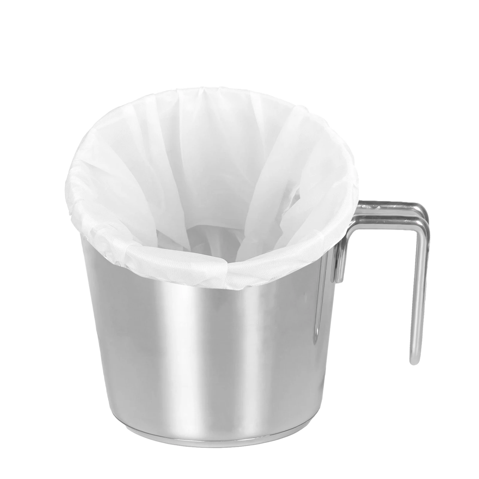 Large Reusable Straining Bag Micron Mesh Drawstring Food Strainer Bag