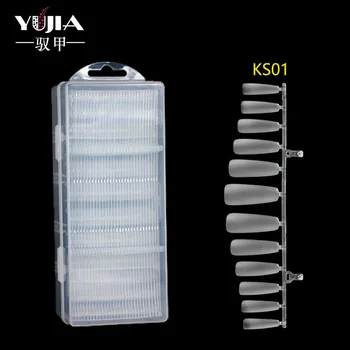 

360 PCs Ultra-Thin Long Dull Polish Stick Completely Nail Tip Hole-Polishing False Nail