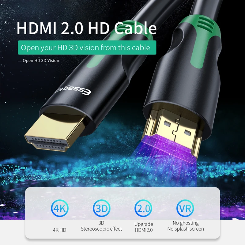 Essager-HDMI-Cable-4K-Male-to-Male-HDMI-2-0-Cable-For-PS4-TV-Projector-Audio (2)