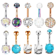 1 шт стальная пупка пирсинг сексуальный пирсинг-серьги для пупка Кнопка кольца номбрил пирсинг уха Ombligo навелпирсинг ювелирные изделия для тела