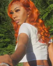 Body-Wave-Bundles Closure Remy-Hair Orange Fast-Usa with Blonde 3