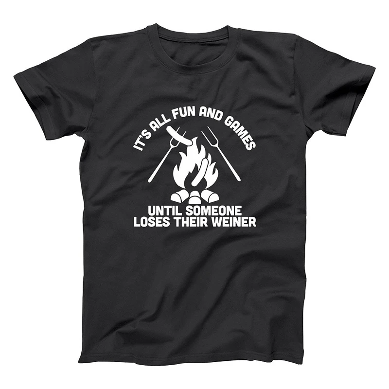 

LOSES A WIENER T-shirts Men/Women 100% Cotton Tops Tees Print T shirt Men loose T-shirt Homme Fashion Tshirts Plus Size XS-3XL