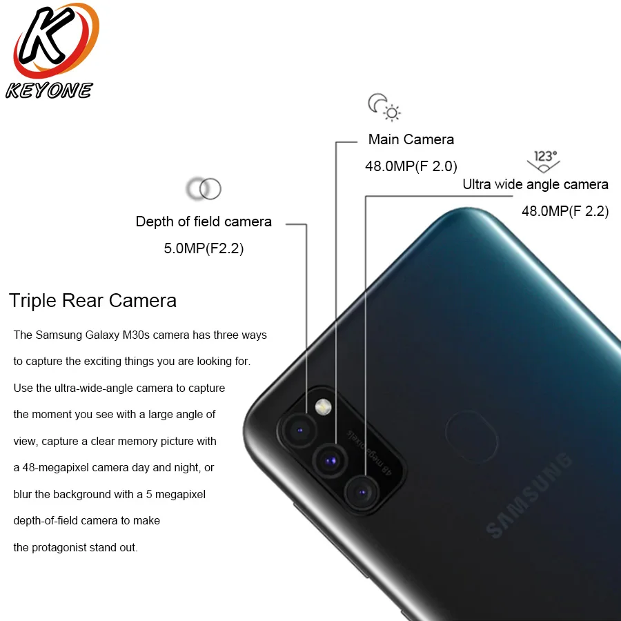  Brand New Samsung Galaxy M30s Mobile Phone 6.4