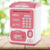 Mini ATM Machine Children's Electric Piggy Bank Simulation Fingerprint Lock Automatically Rolling Money Password Lock Safe Boxes 2