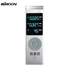 Цифровой дисплей USB Перезаряжаемый PM1.0/PM2.5/PM10 TVOC HCHO Формальдегид детектор качества воздуха анализатор с звуковым