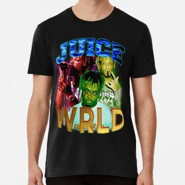 Men t shirt juice wrld bootleg tee 