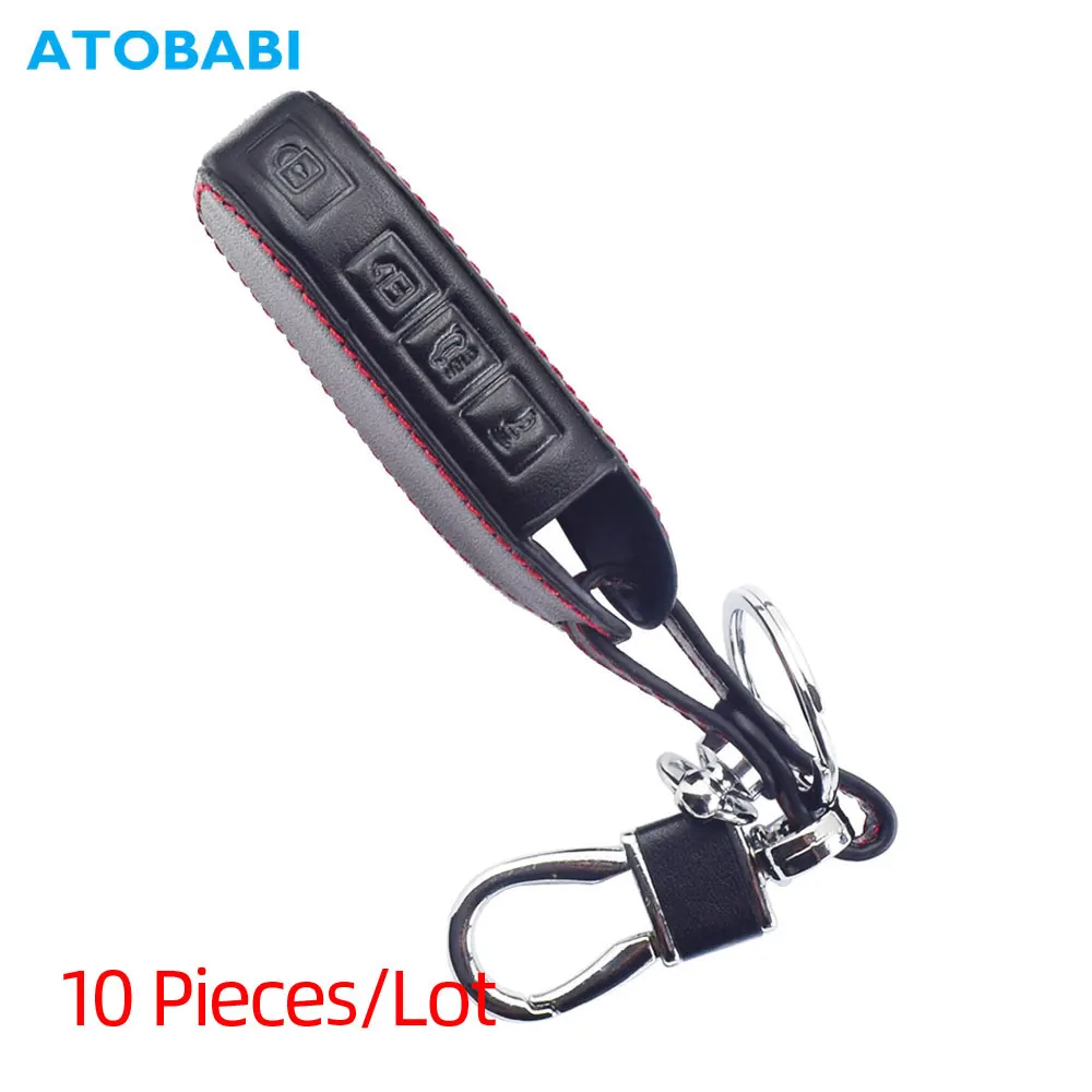 10x Leather Car Key Case For 2019 2020 Kia Forte Soul Telluride 4