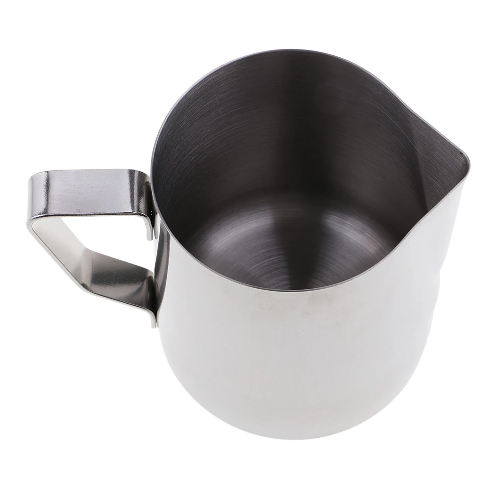 304 stainless steel, Multi-purpose Stainless Steel Pouring Pot with Sturdy Handle for Melting Chocolate making, Milk Frothing 304 stainless steel, Multi-purpose Stainless Steel Pouring Pot with Sturdy Handle for Melting Chocolate making, Milk Frothing